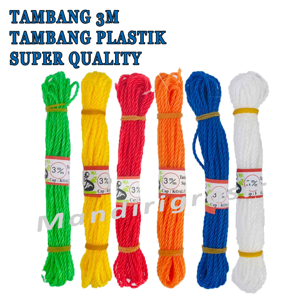 Super Quality * Tambang Plastik * Tambang Serbaguna * Tambang Warna-Warni