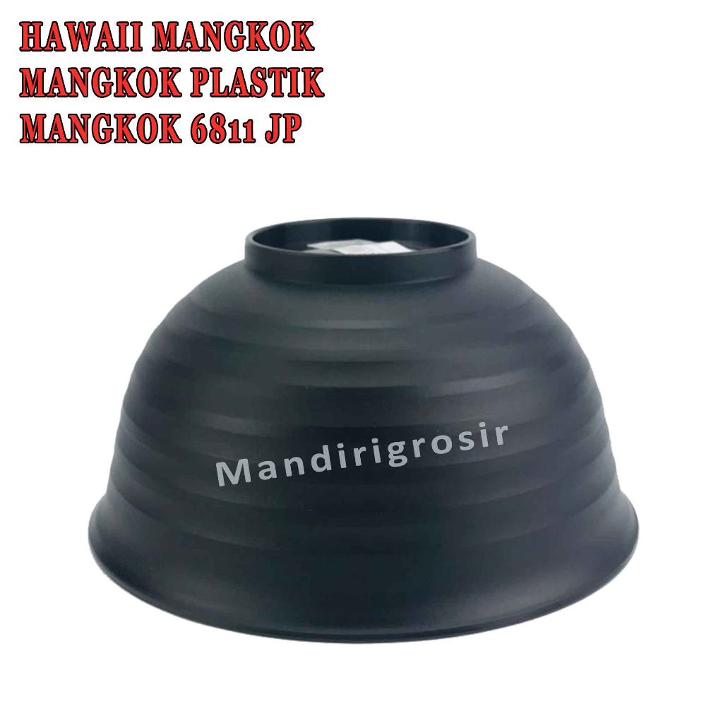 Mangkok Plastik * Hawaii Mangkok * Mangkok Ramen * Uk.17cm