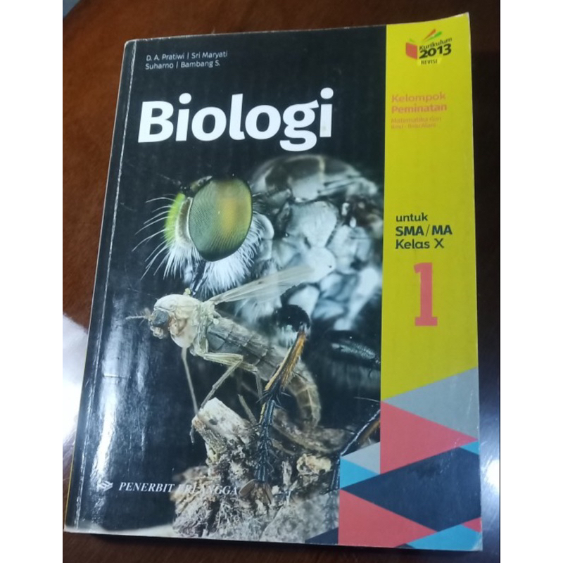 

(Second) Buku Biologi Kelas X / Kelas 10 Penerbit Erlangga - Pratiwi D.A. Preloved