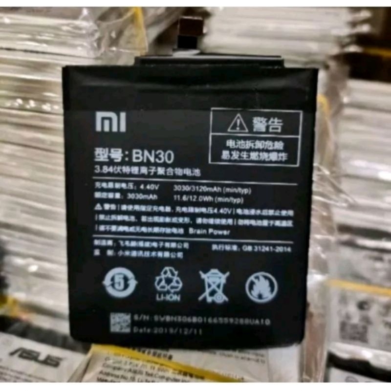 BATRE BT XIAOMI REDMI 4A BN30 Ori 99%