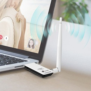 TP Link WN722N 150Mb Wireless WPS USB Wifi Adapter Antena Support Mac