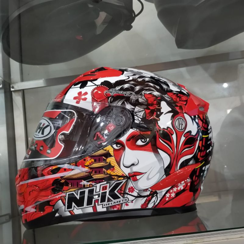 Helm Full Face NHK Rx9 Geisha
