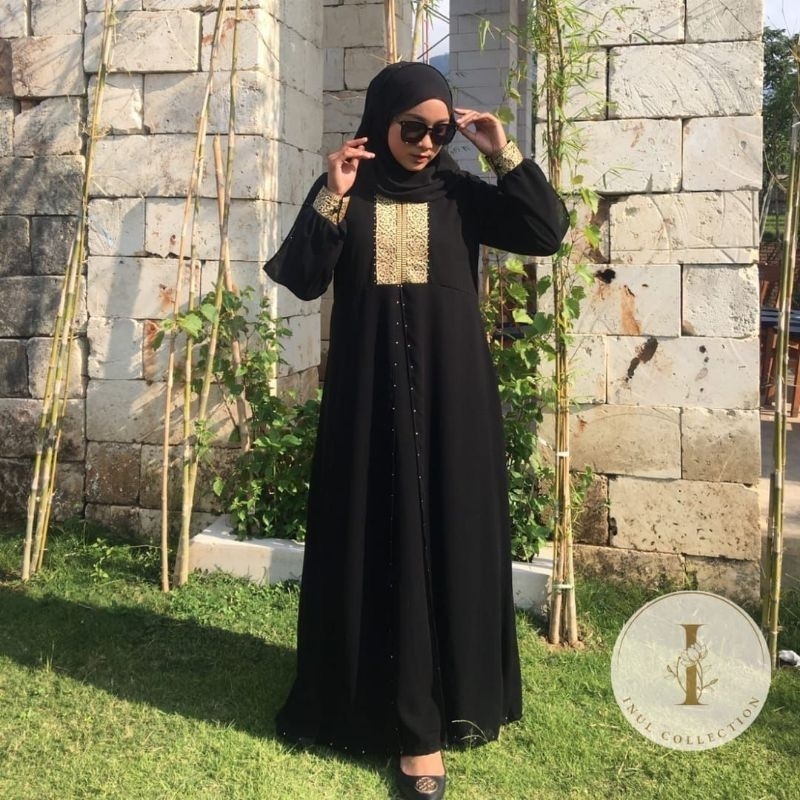 Abaya Aladin Abaya Hitam Abaya Premium Jetblack