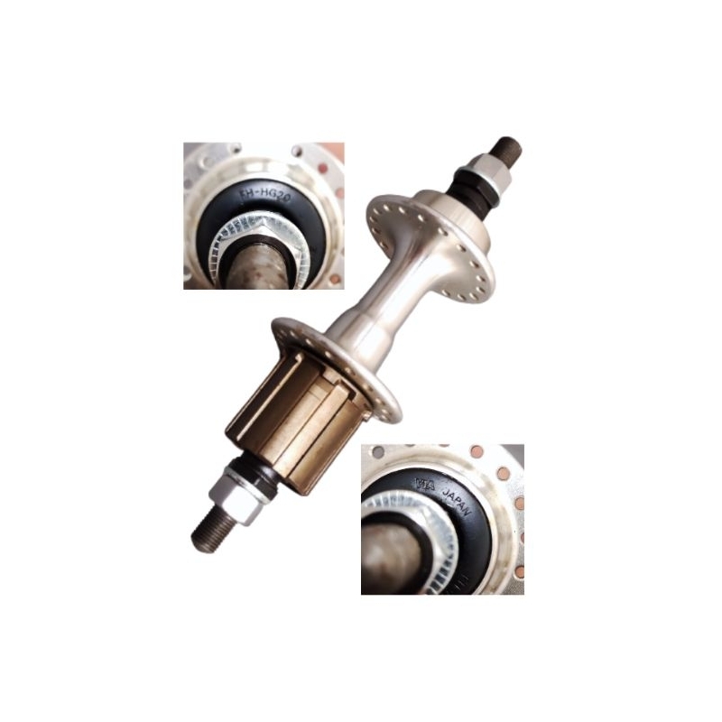 Freehub Shimano Exage HG20 AS Mur (Bukan QR) Japan