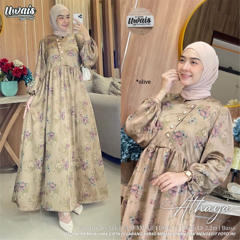 ATHAYA // GAMIS WANITA // ORI BY UWAIS