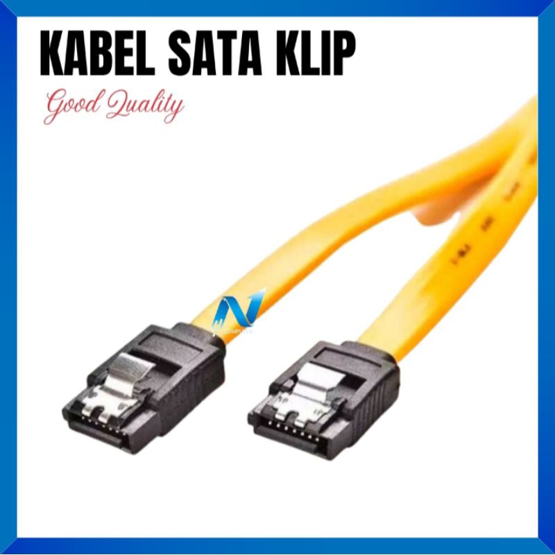 KABEL DATA SATA KLIP WARNA KUNING