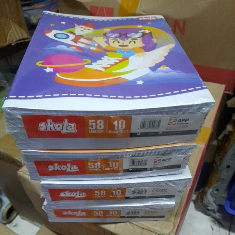 

(PAK) Buku Tulis 58 Lembar Isi 10 Buku A10
