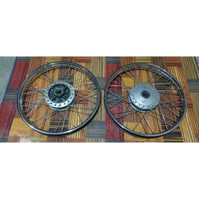 velg jarijari honda (ruji baru)astrea grand, pnp, legenda depan belakang