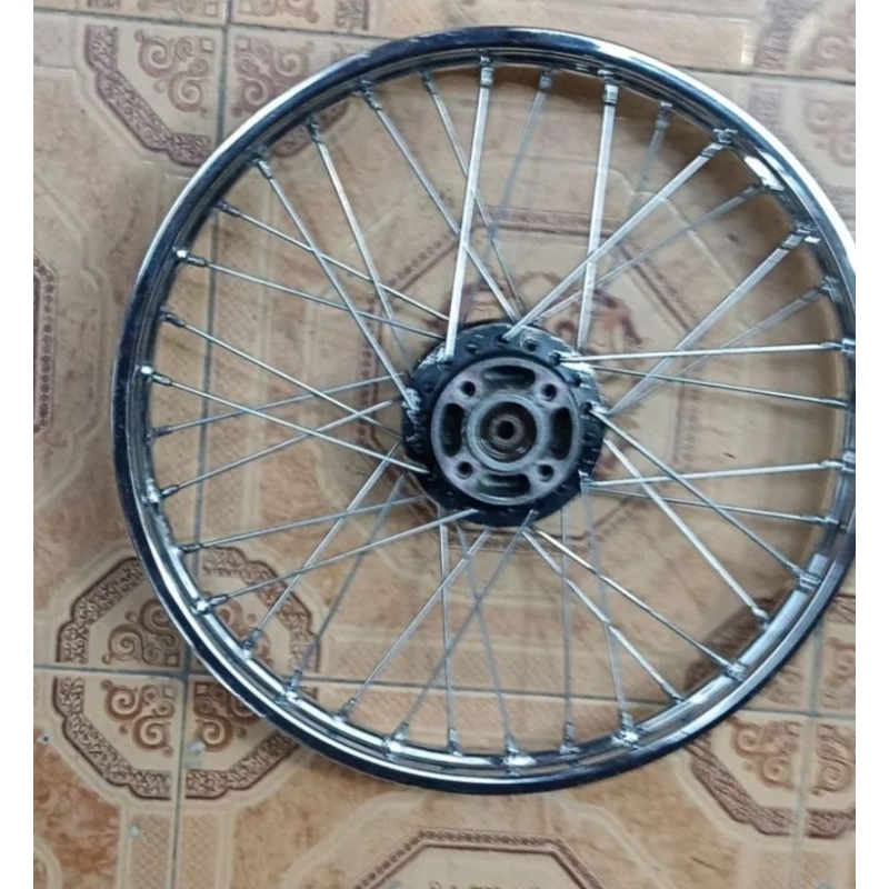 velg pelek depan yamaha vega r, zr, new, jupiter z, mx old (ruji baru)all bebek