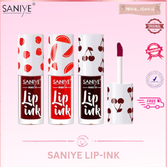 [MS][BPOM] SANIYE LIPTINT MINI | LIPSTICK LIPGLOSS