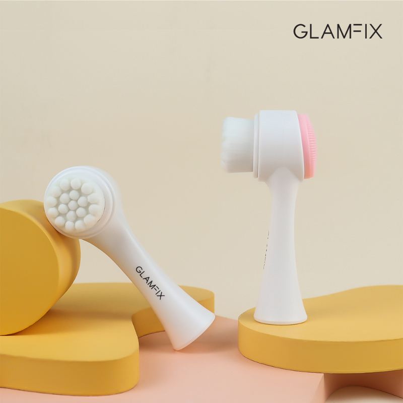 GLAMFIX Facial Cleansing Brush Make Up 1 Pcs _ Alat Pembersih Wajah Silikon | GLAM FIX Alat Kecantikan Makeup by YOU