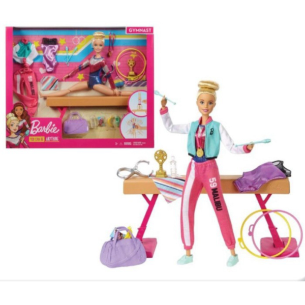 

Promo Boneka Barbie Made To Move Senam Gymnast Playset Doll with Accessory Limited