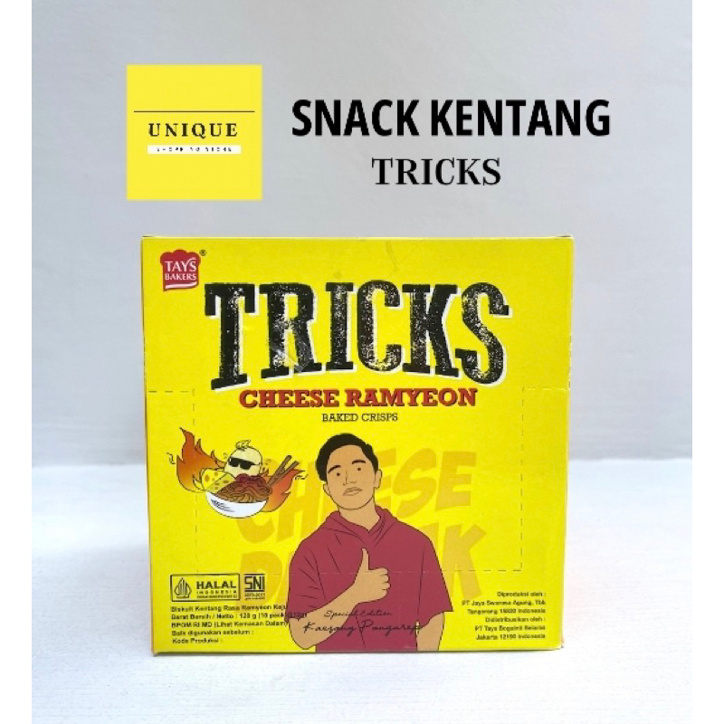 

Tricks snack biskuit kentang panggang 1 box 10 pcs