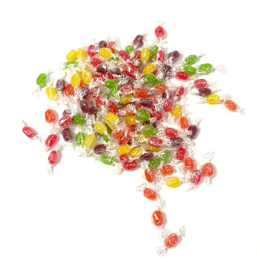 

Permen Texas Rasa Buah Kiloan Tekstur Keras Mini Pak 250 Gram