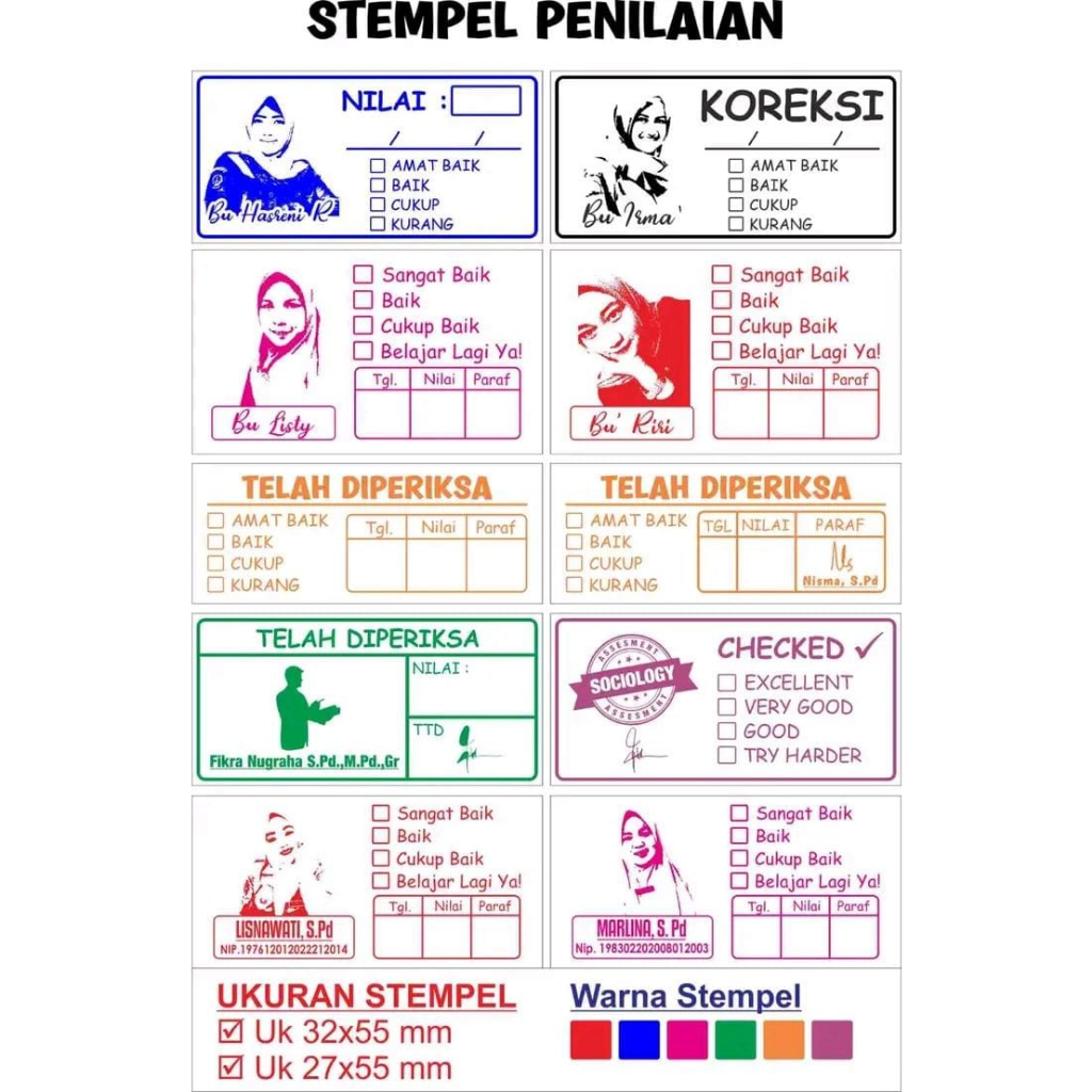 

STEMPEL FLASH PENILAIAN GURU