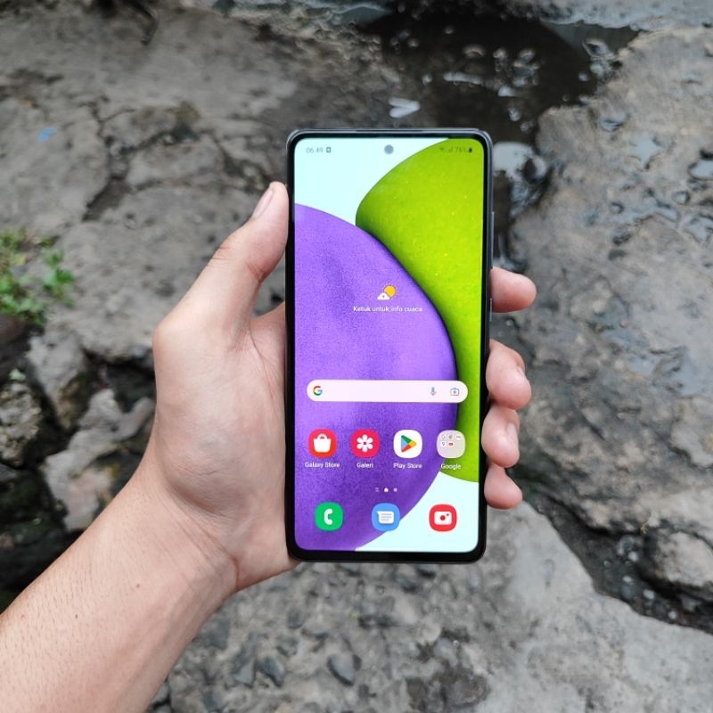 SAMSUNG GALAXY A52 RAM 8/128 GB SECOND BATANGAN