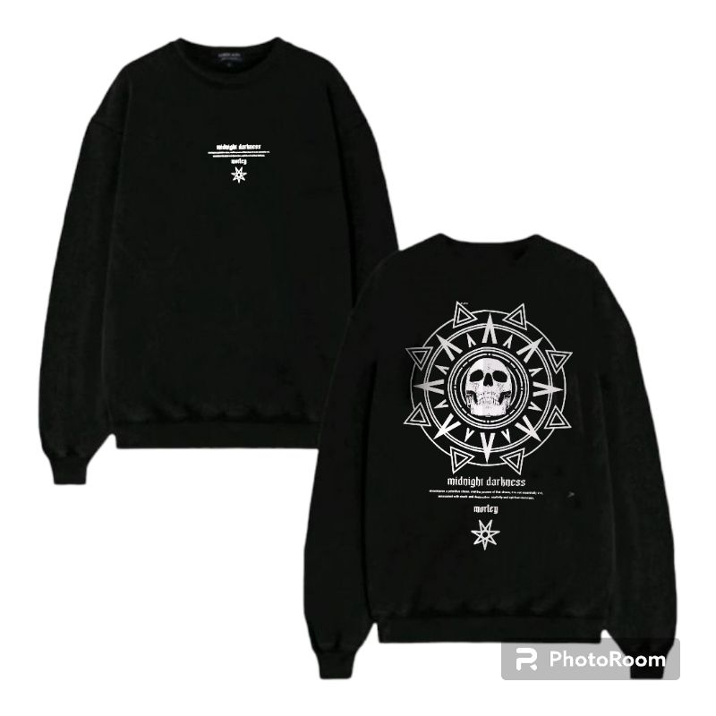 sweater crewneck terbaru three-n/Hoodie crawncak/dewasa pria wanita/motif metal keren/sweater crawncak premium