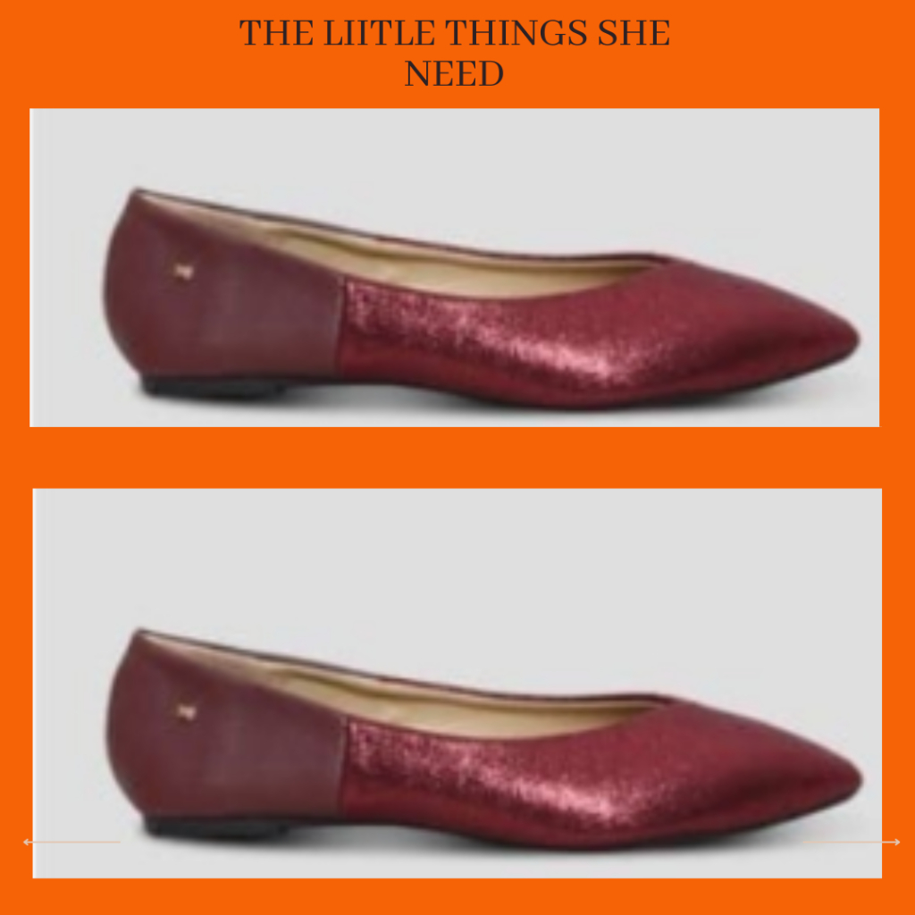 Sepatu Wanita Flat Shoes The Little Things She Needs Maroon