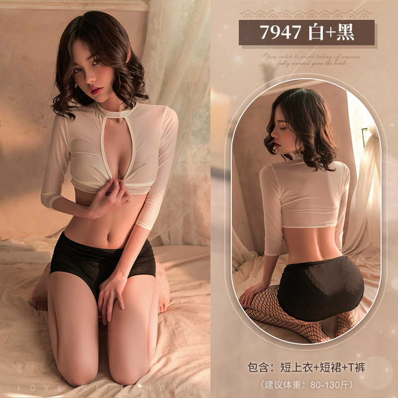 LI-42 setelan sekertaris secretary sexy lingerie baju tidur wanita seksi cosplay