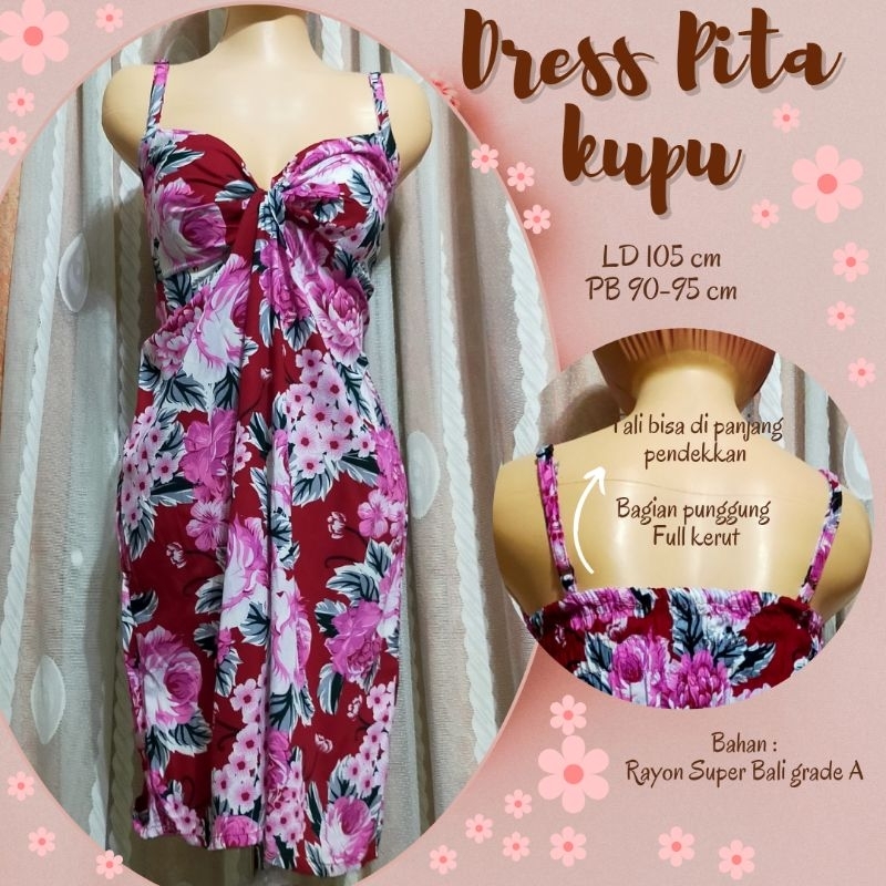 Home dress //Dress pita pendek