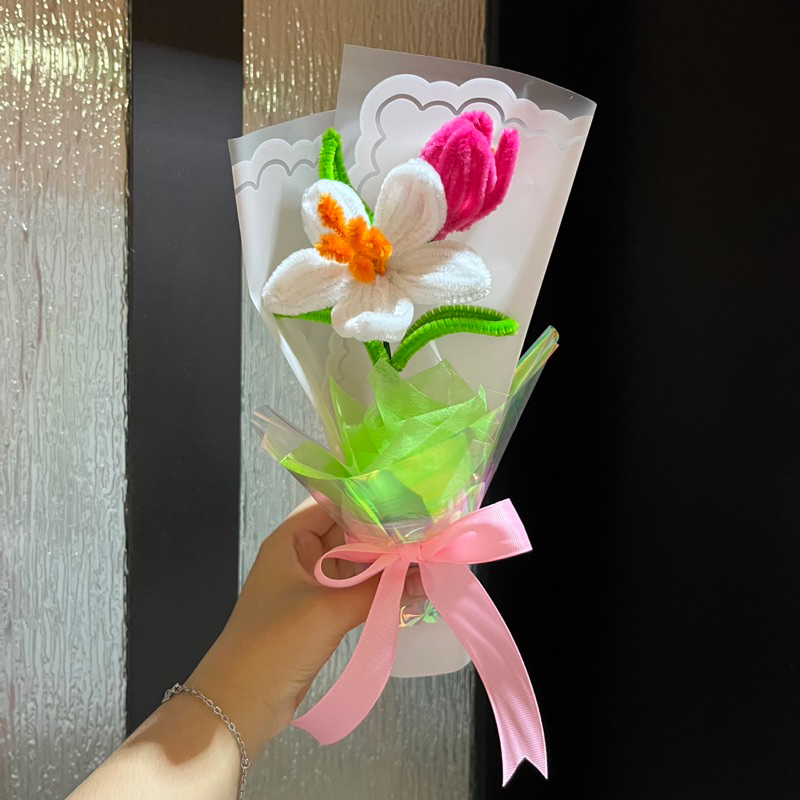 Pipe Cleaner Bouquet Mini | Buket Pipe Cleaner