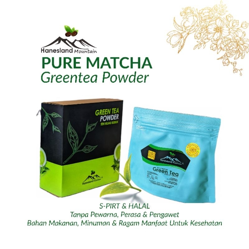 

Matcha Powder - Bubuk Matcha Green Tea 200Gr Pure Matcha