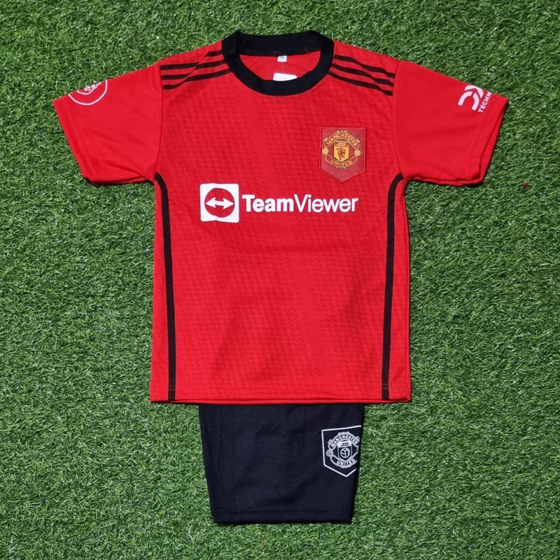 Jersey baju bola mu home 2022 2023 Kids anak anak Grade Ori