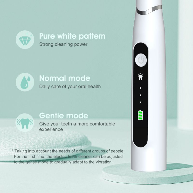 Dental Scaling Alat Pembersih Karang Gigi Sonic Elektrik 1 Set 3 Mode Perawatan Dan Pembersih Karang Gigi Dental Remover Dengan Lampu LED