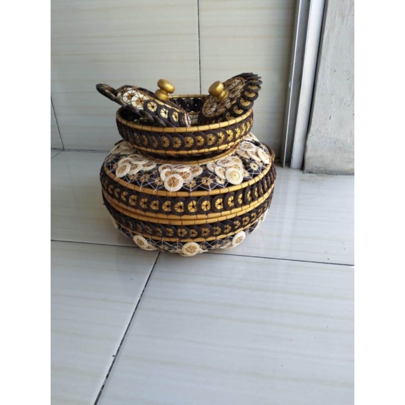 Keben set full gold/full prada