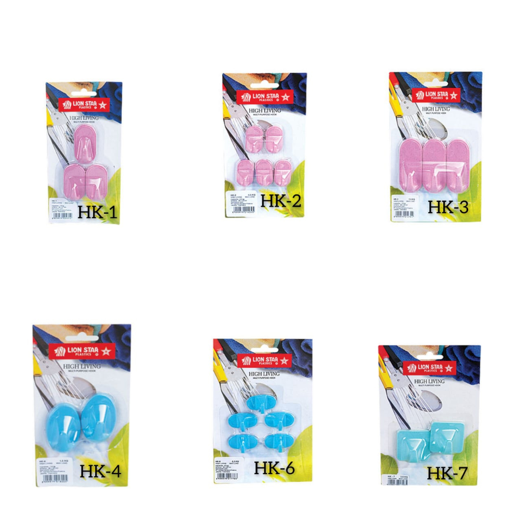 Gantungan Baju Tempel Lion Star / Kapstok Tempel Lion Star / Hook Lion Star / Gantungan Tempel Dindi