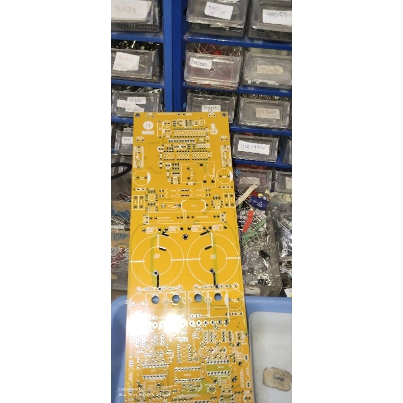 PCB Class D D2k5 Fullbridge Dual Feedback full fitur PCB FIX