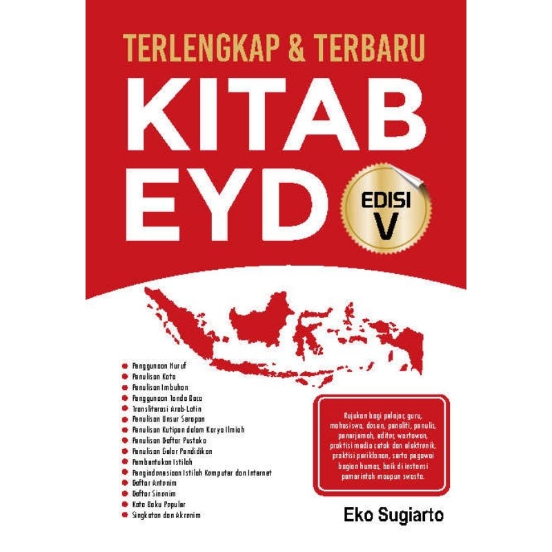 KITAB EYD EDISI V TERLENGKAP & TERBARU