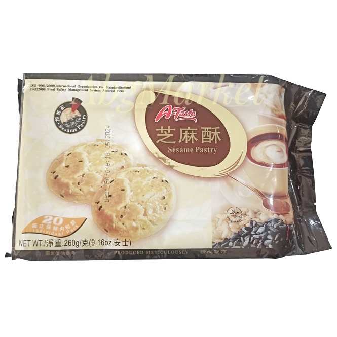 

A-Taste Sesame Pastry / Biskuit Wijen / Ataste Sesame Pastry 260grm