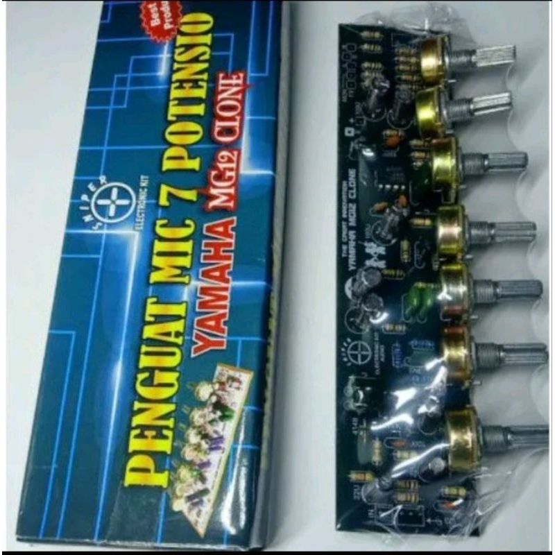 penguat mic 7 potensio sniper