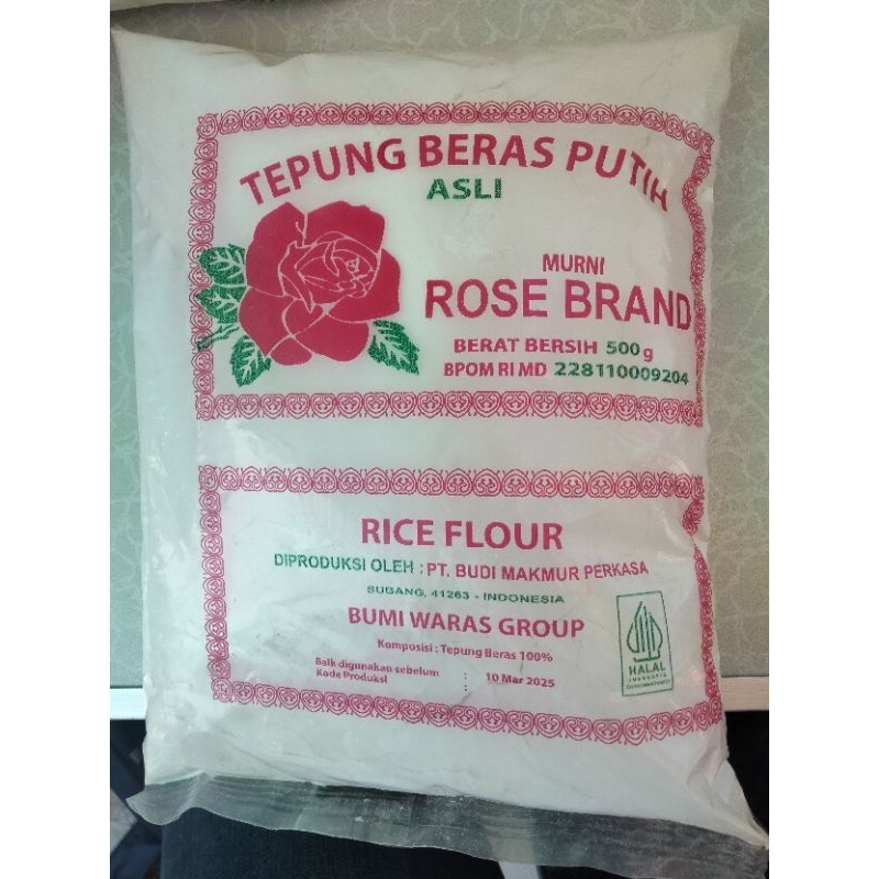 

Tepung Beras Rose Brand 500 gr