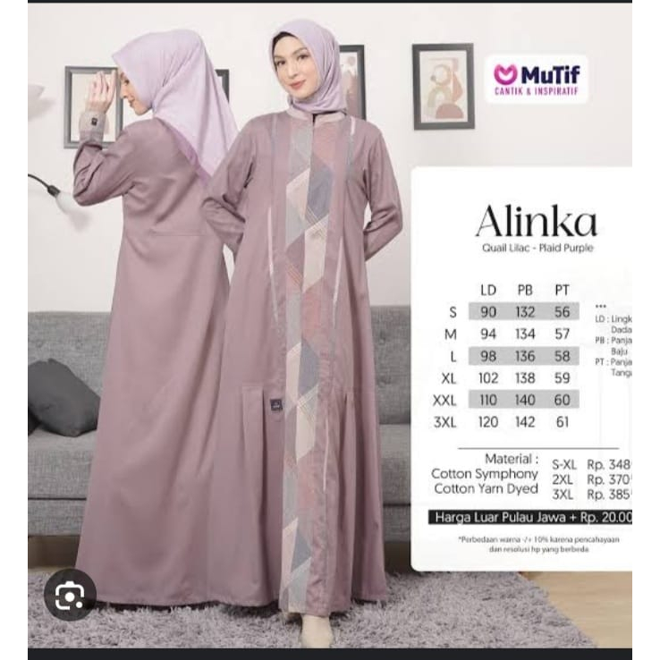 ALINKA QUAIL LYLAC BY MUTIF