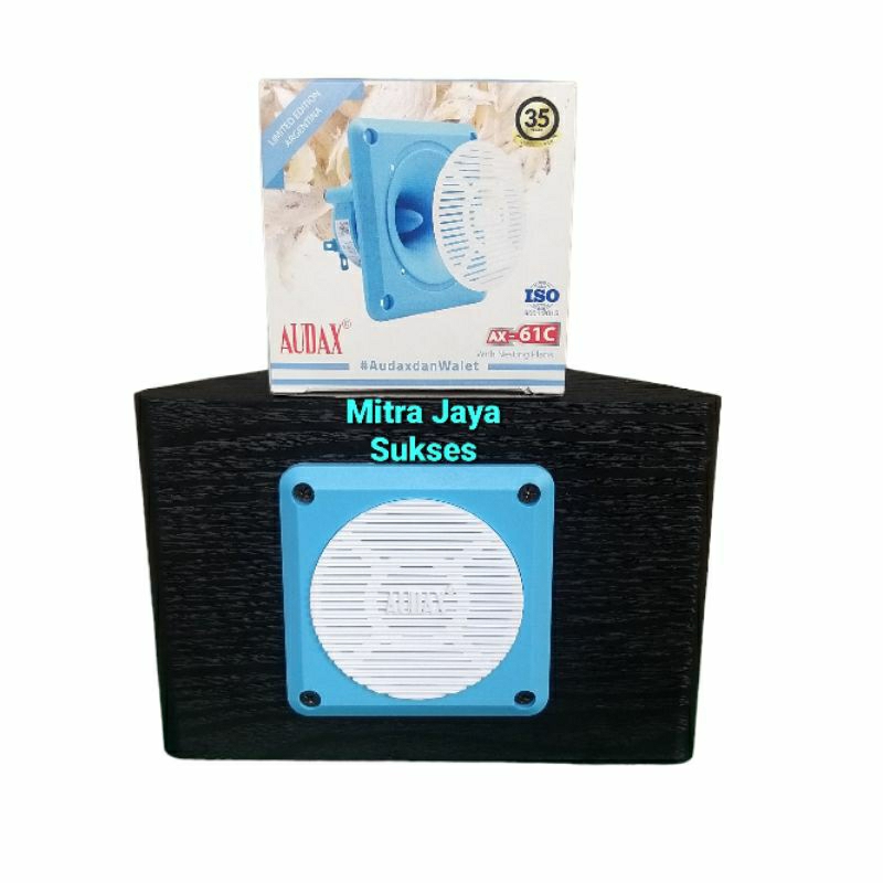 Tweeter Sudut Box Audax Ax 61 C Biru Speaker Walet