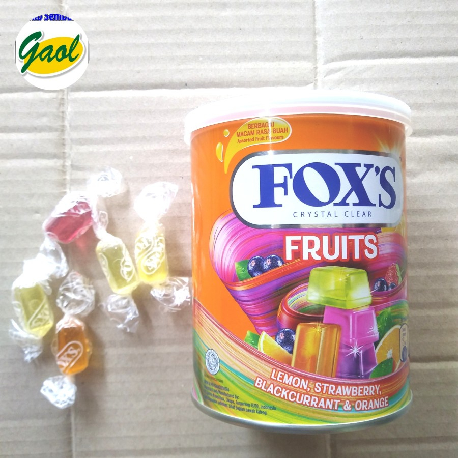 

FOX'S Permen Fruits [5 Pc]