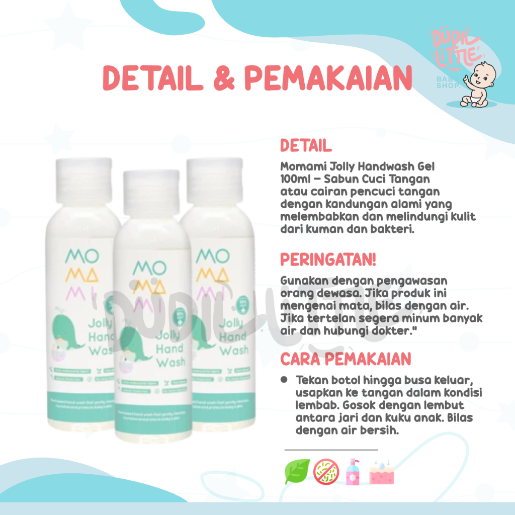 Momami Jolly Handwash Gel 100ml - Sabun Cuci Tangan (TEBUS MURAH!!!)