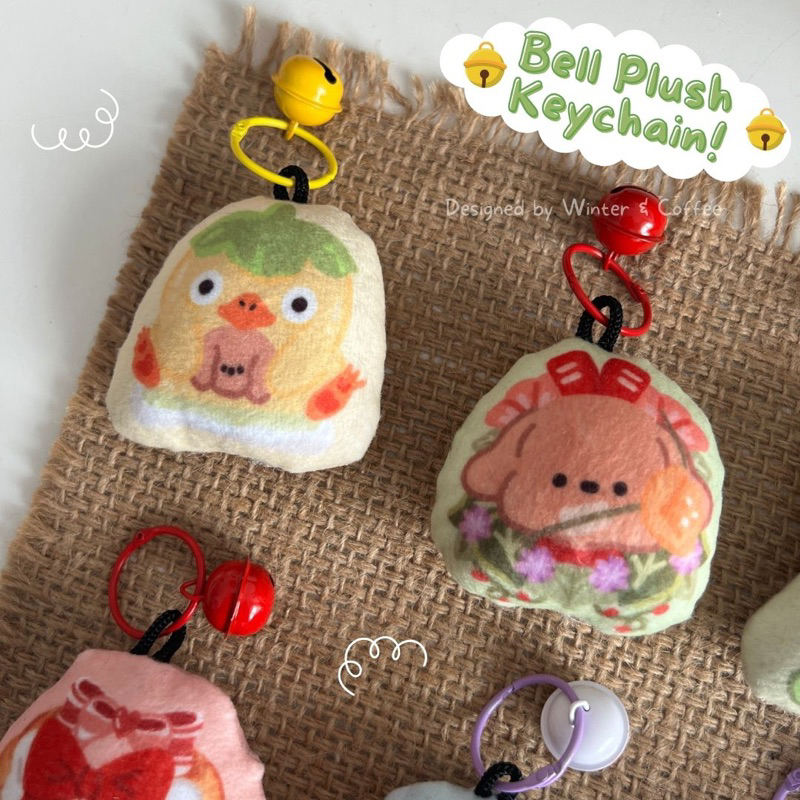 BELL PLUSH KEYCHAIN GHIBLI STUDIOS SERIES