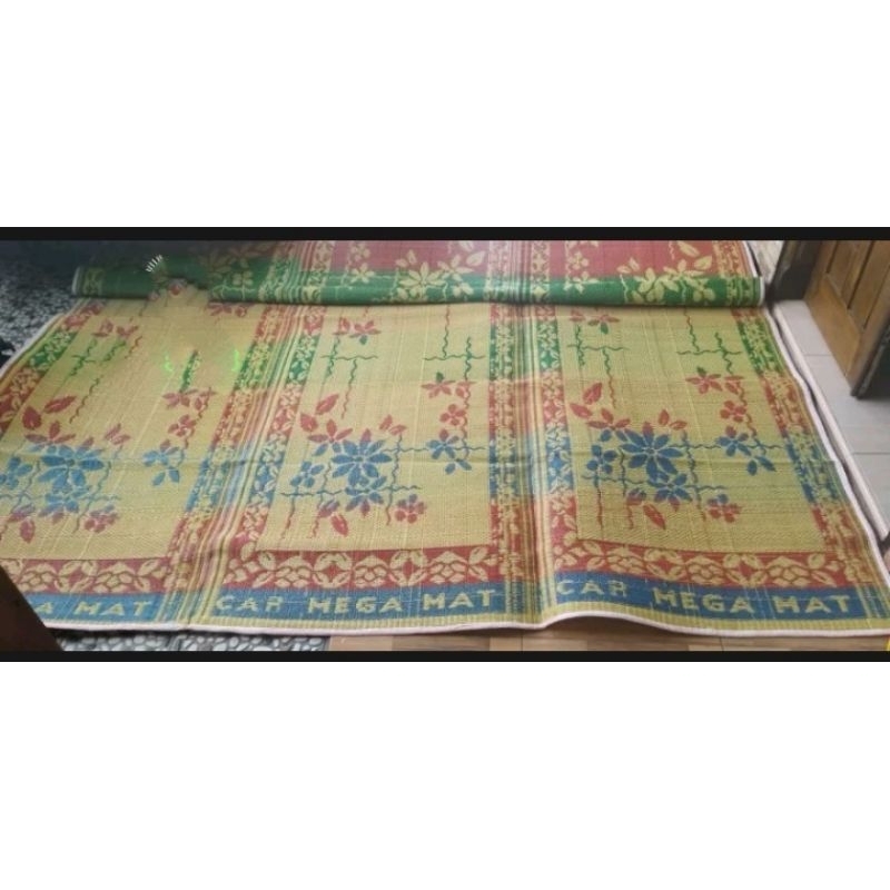 TIKAR PLASTIK Ukuran 3x3 m SAMAK SUPER LIPAT ROLL GULUNG MURAH