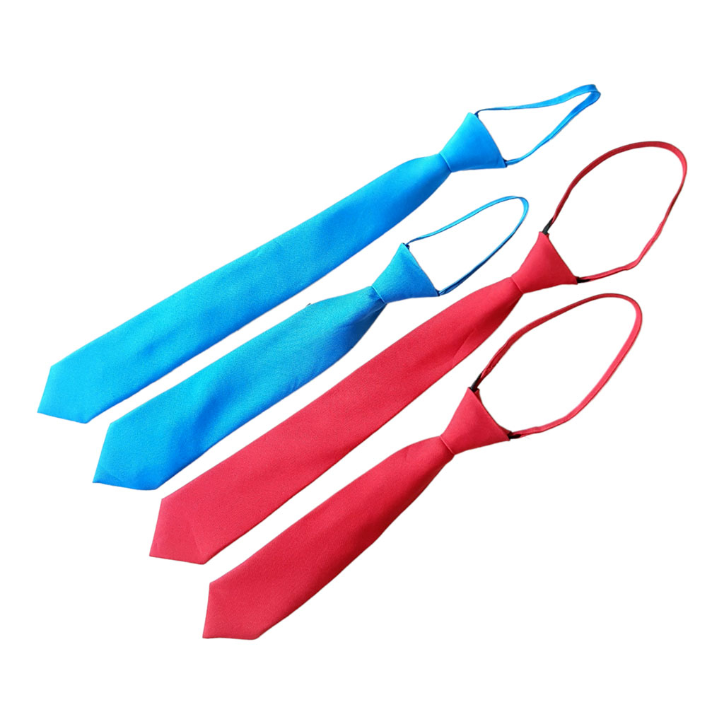 Dasi Pria Instan Resleting Polos Instant Langsung Siap Pakai