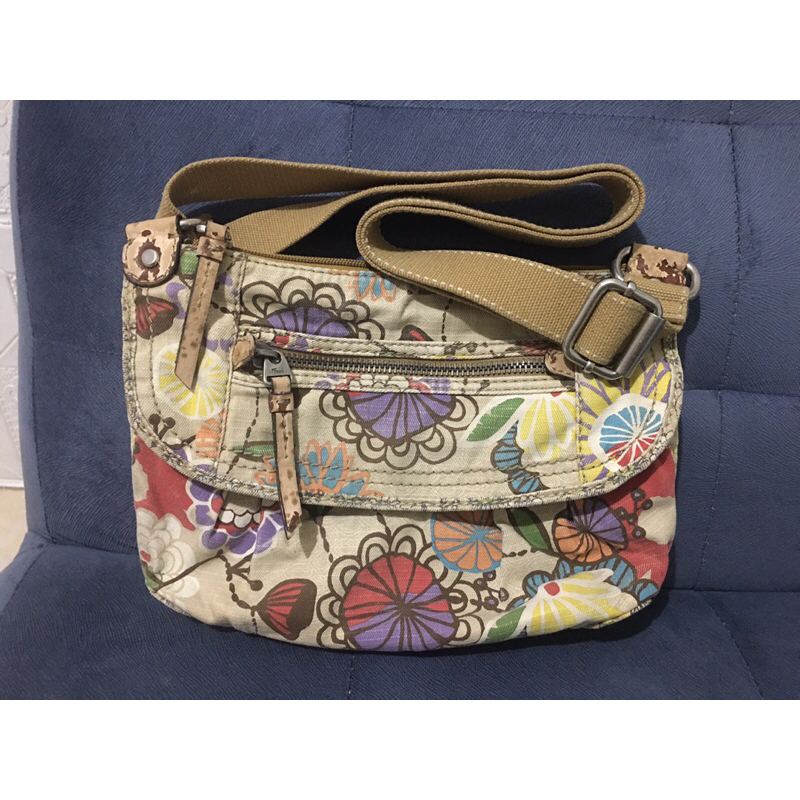 Tas ocil kanvas preloved