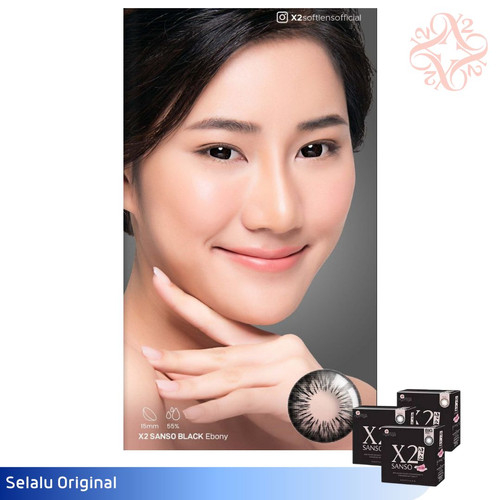 SOFTLENS SANSO BLACK EBONY ( MINUS 0.50 S/D -10.00 )