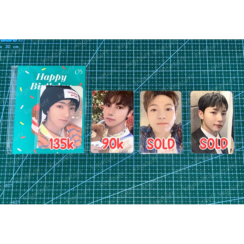 [READY] PC Photocard Official NCT Dream aab Renjun Birthday Card Renjun Boneka Trading Card Kihno We