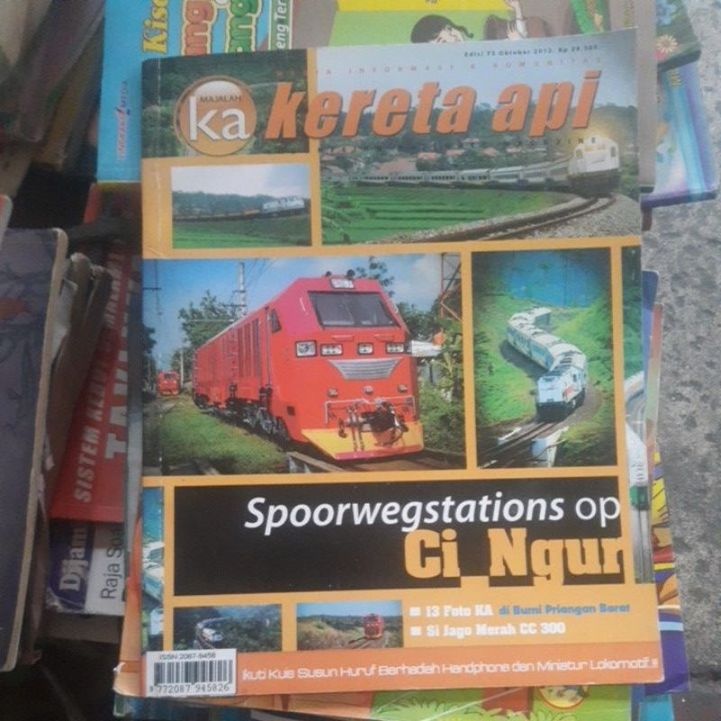 MAJALAH BEKAS KERETA API