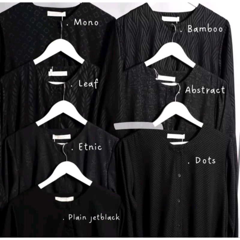 Jemima Dress Jetblack By Sistrside | Dress Hitam