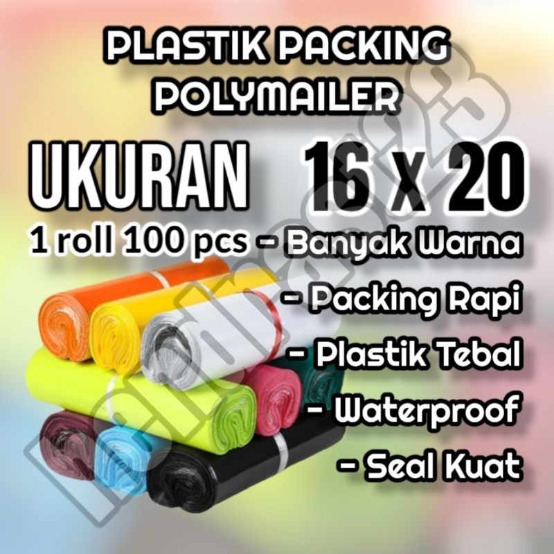 POLYMAILER 16X20 / POLIMER 16X20 / PLASTIK PACKING POLYMAILER 16 X 20 / PLASTIK POLYMAILER POLIMER /