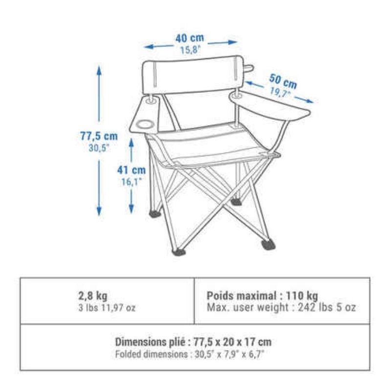 Tenda lipat camping kemah quechua
