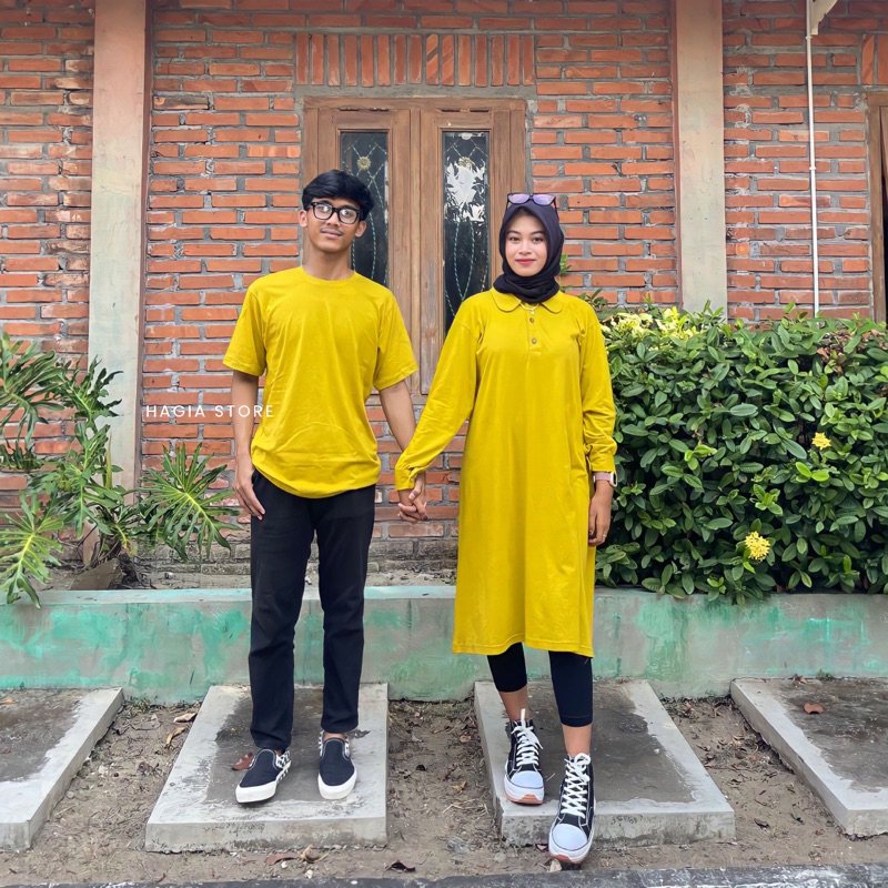 Numa Couple by hagia | Sudah couple tunik dan kaos oblong